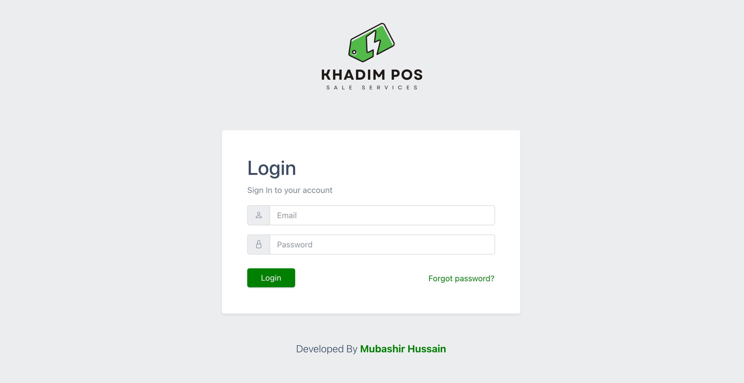 Khadim POS System